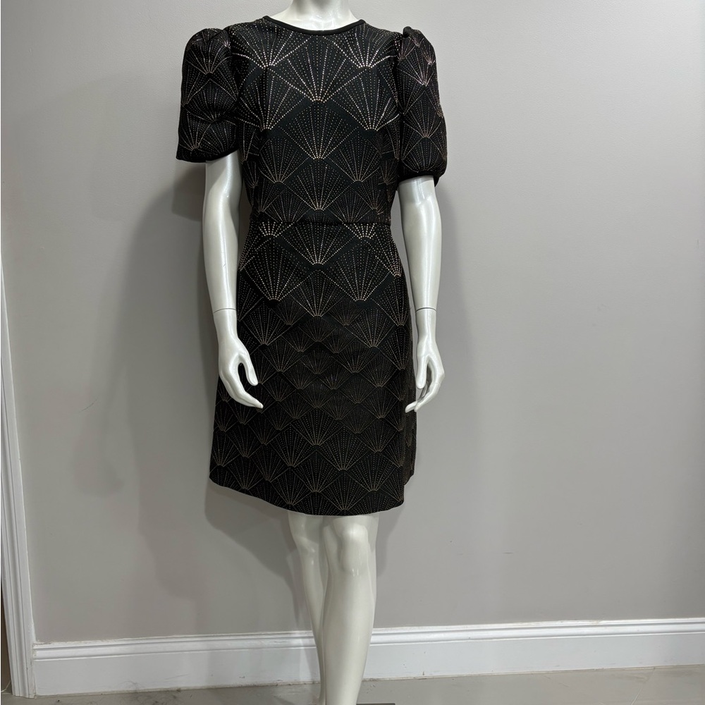 DKNY
Women's Puffed-Sleeve Brocade-Texture Mini Dress